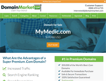 Tablet Screenshot of mymedic.com